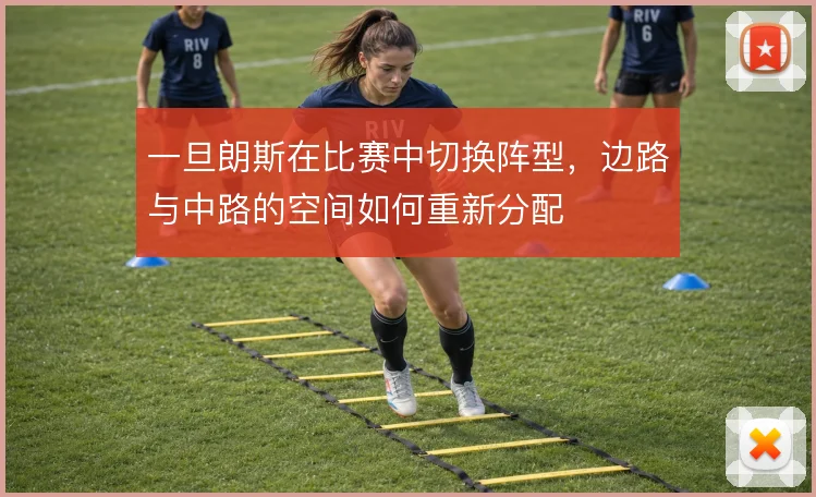 一旦朗斯在比赛中切换阵型,边路与中路的空间如何重新分配